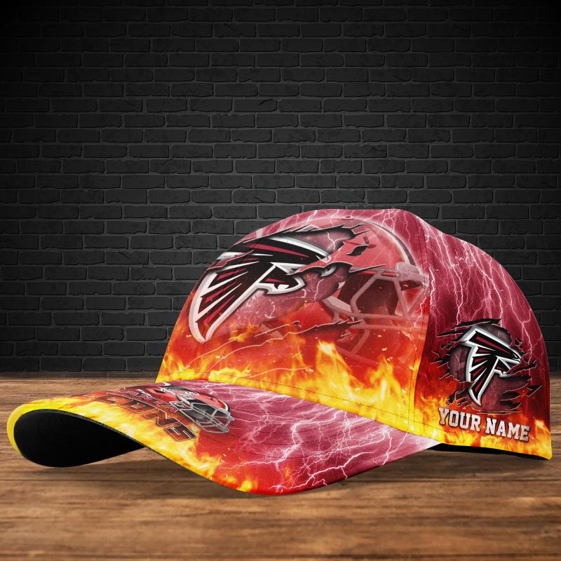 Atlanta Falcons Personalized Cap Detail
