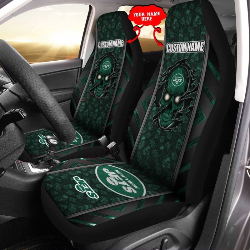 New York Jets Personalized Car Seat Covers
