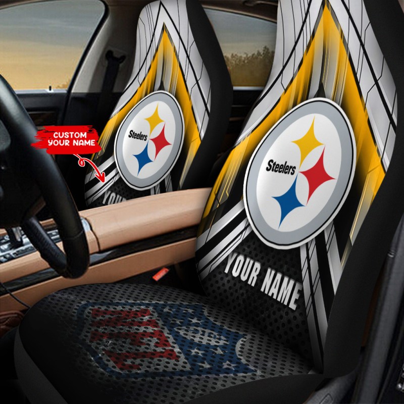 Stylish Pittsburgh Steelers Car Seat Covers