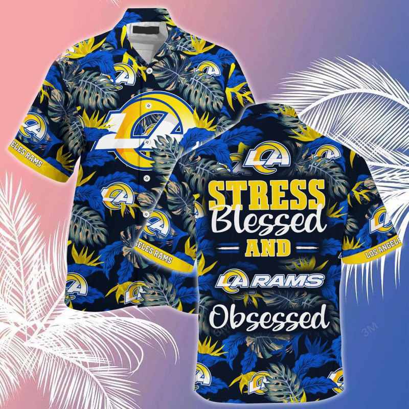 Los Angeles Rams Summer Hawaiian Shirt