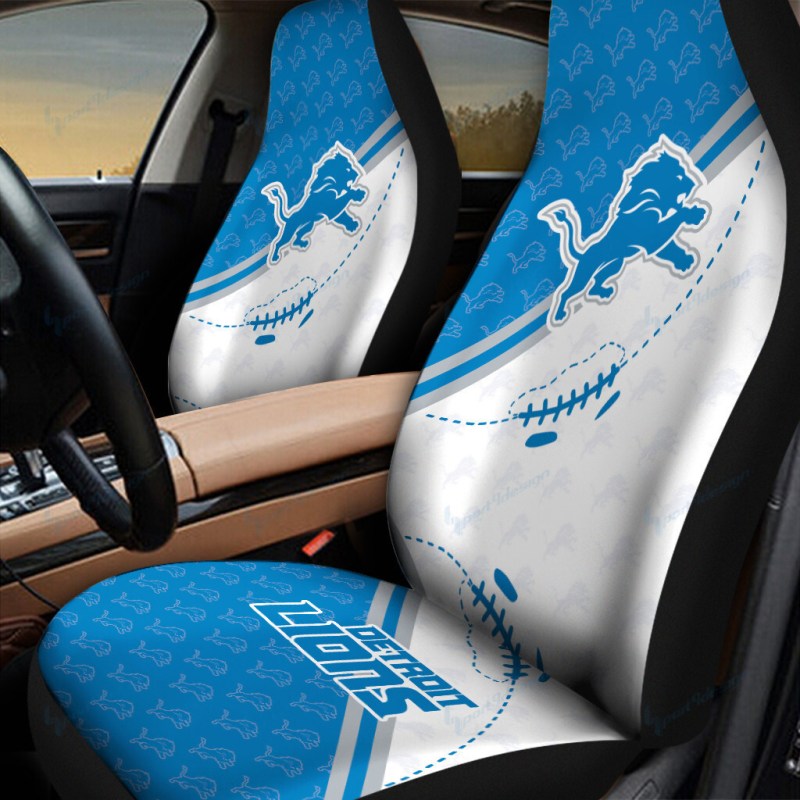Detroit Lions Car Seat Covers