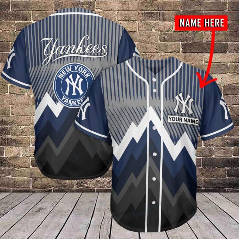 New York Yankees Personalized Baseball Jersey