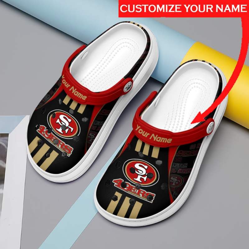 San Francisco 49ers Personalized Clog