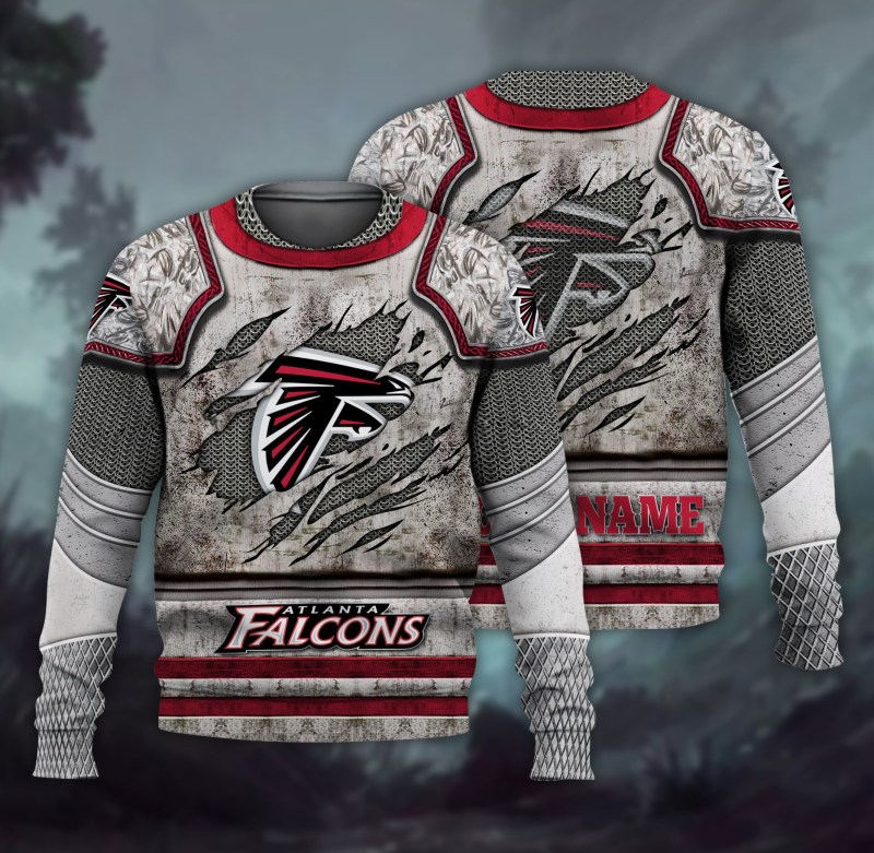 Atlanta Falcons Personalized Sweater 3
