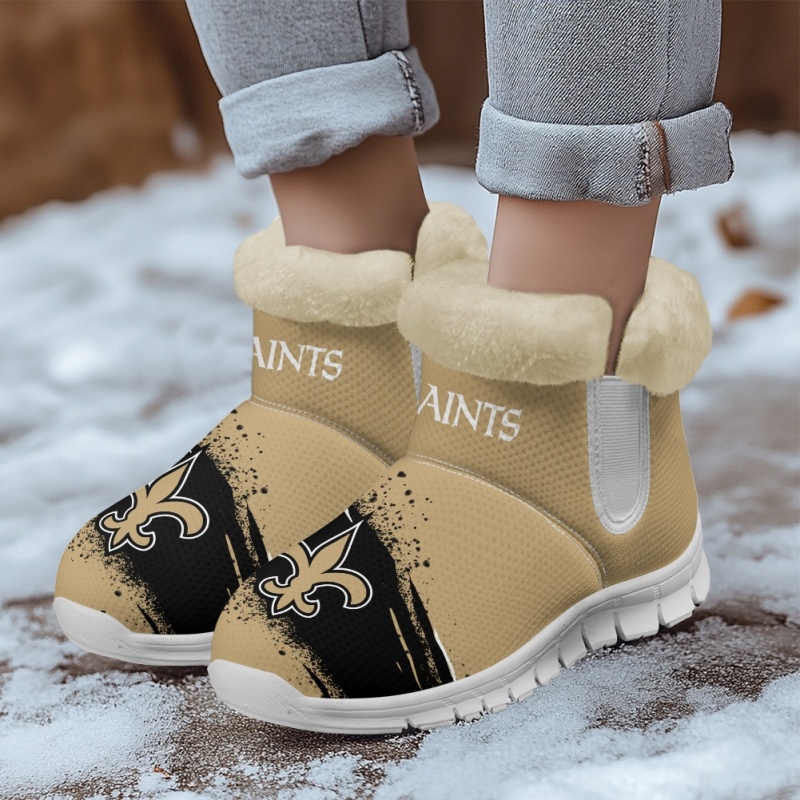New Orleans Saints Comfy Winter Snow Boots