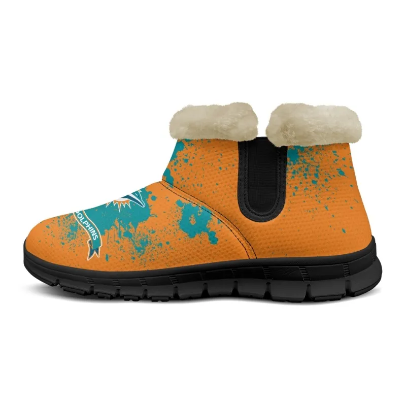 Miami Dolphins Snow Boots Image 4