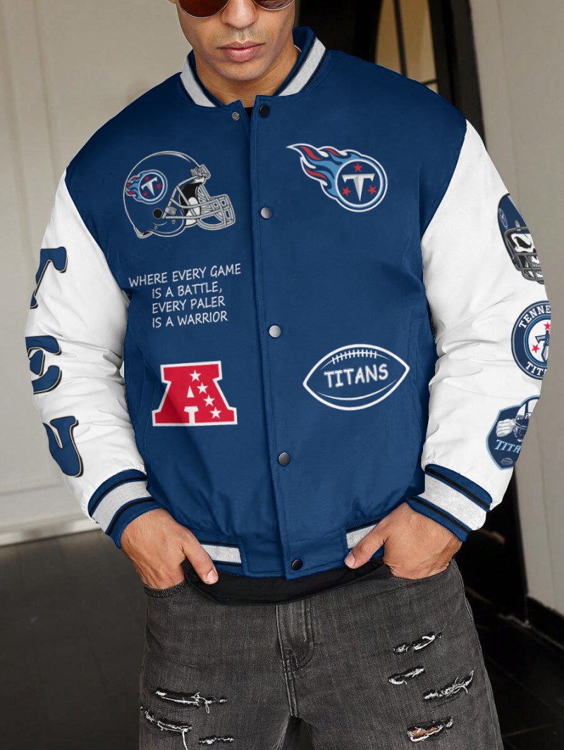 Tennessee Titans Varsity Jacket