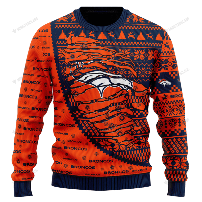 Denver Broncos Woolen Sweater