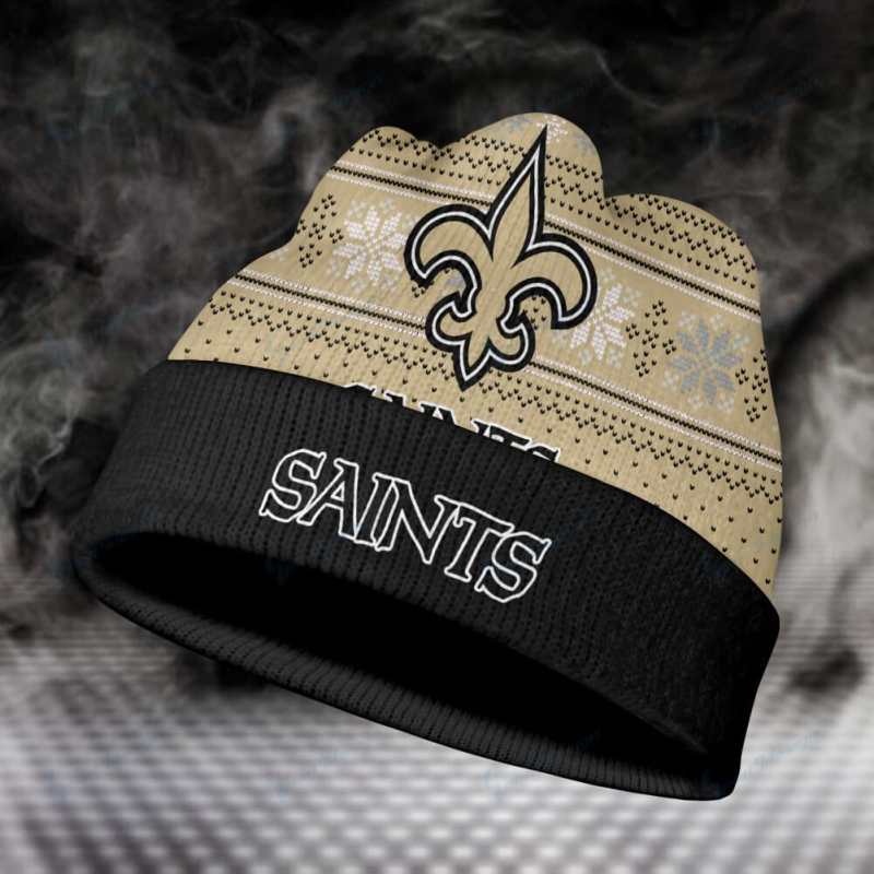 New Orleans Saints Wool Beanie