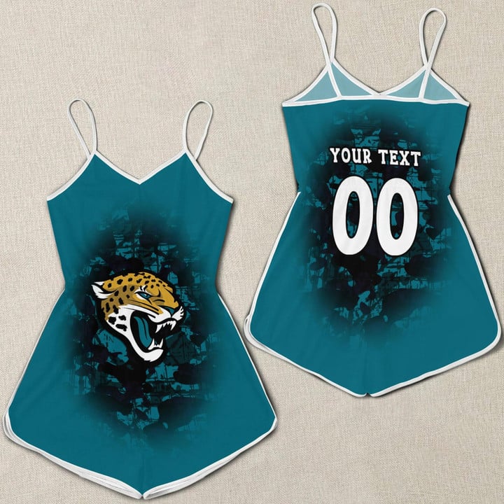 Jacksonville Jaguars Women Romper Jumpsuit