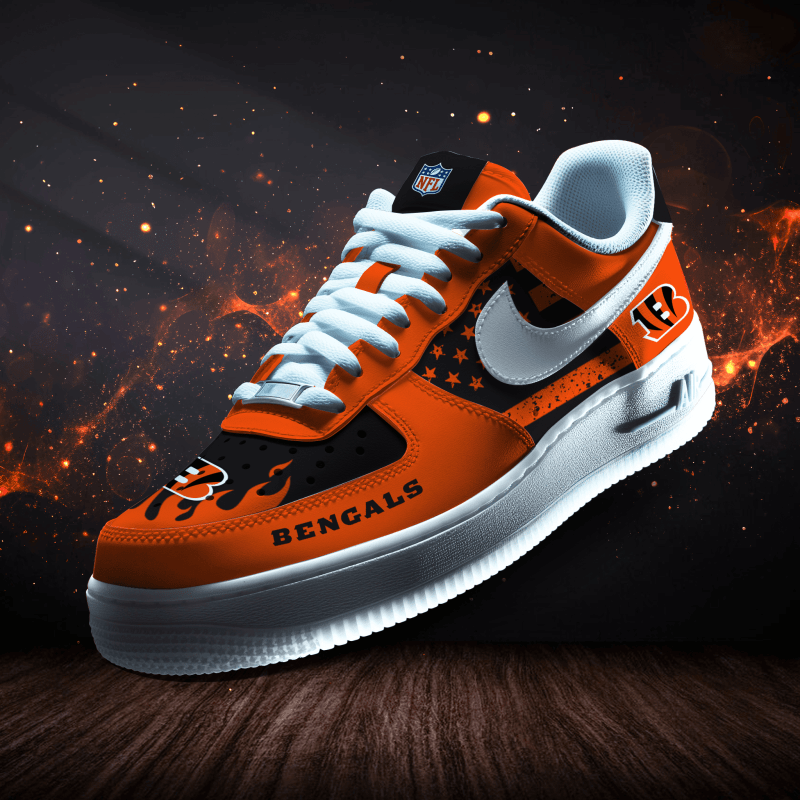 Cincinnati Bengals Personalized Sneakers