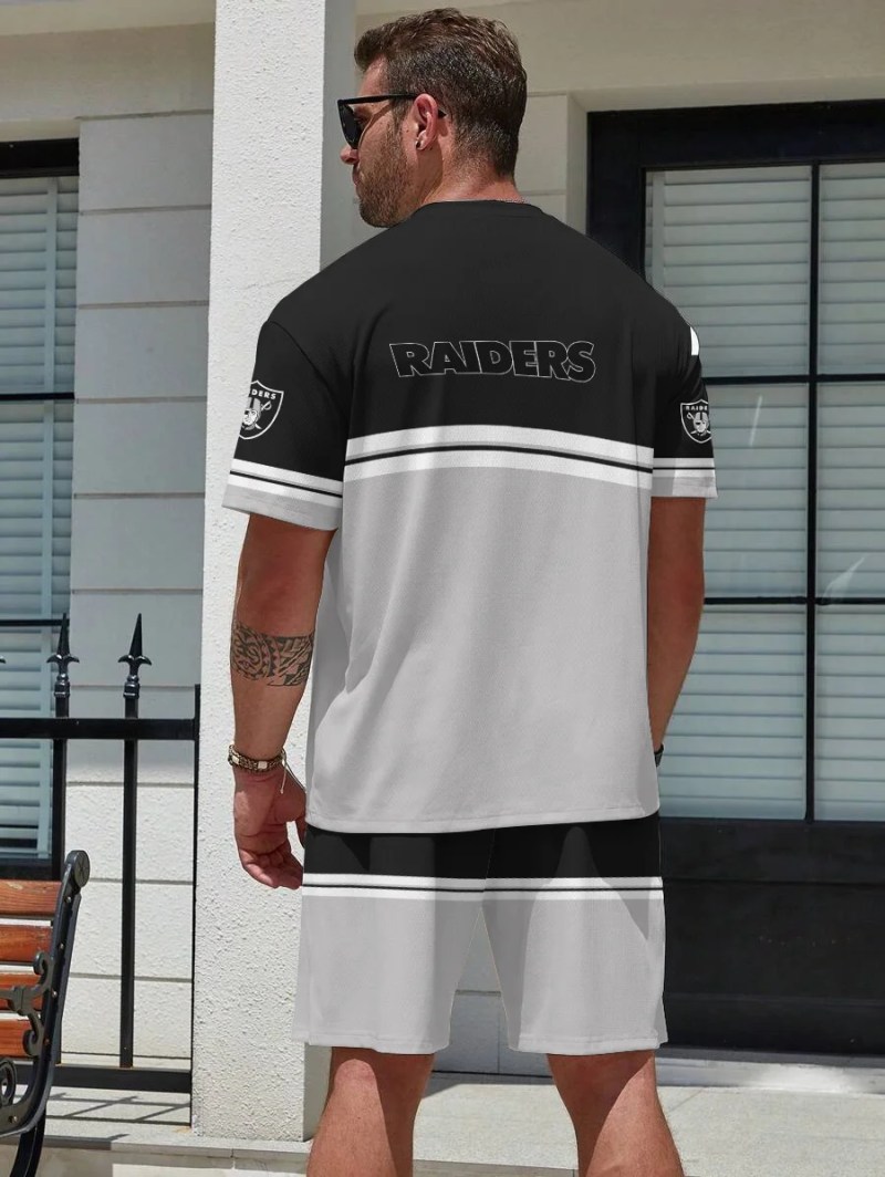 Las Vegas Raiders T-Shirt and Shorts 2