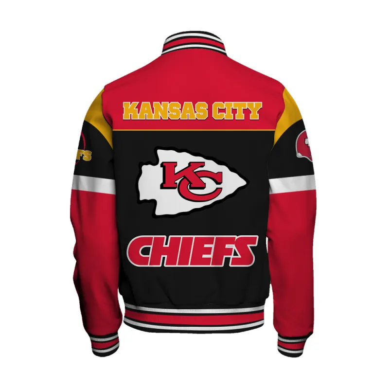 Kansas City Chiefs Varsity Jacket Details
