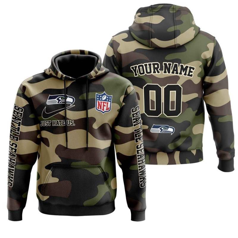 Seattle Seahawks Personalized Hoodie