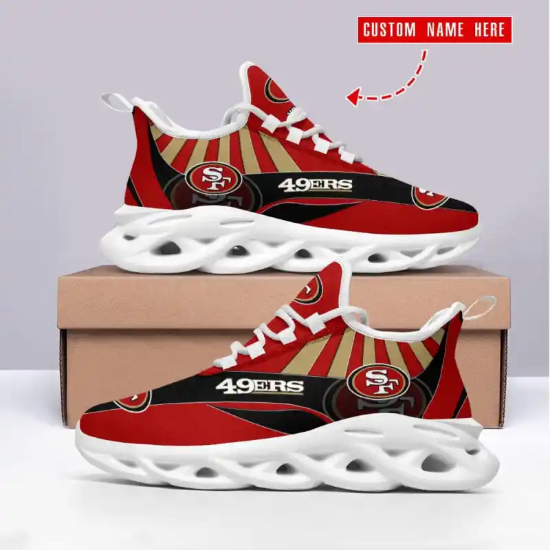 San Francisco 49ers Personalized Sneakers