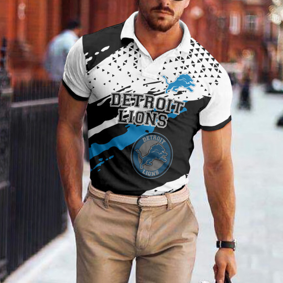 Detroit Lions Polo T-shirt