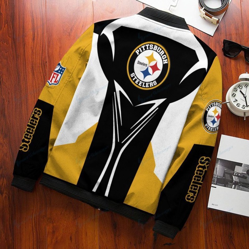 Stylish Pittsburgh Steelers Bomber Jacket