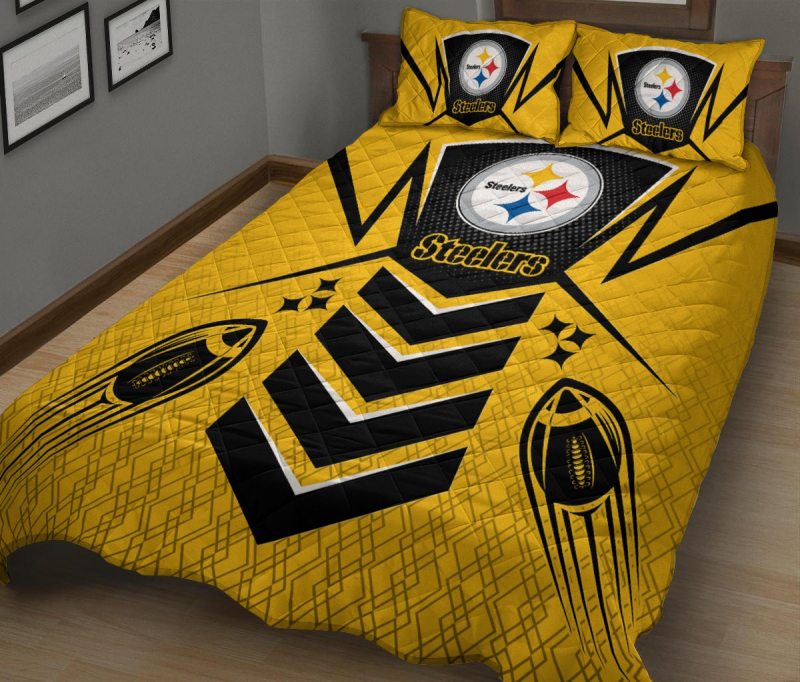 Pittsburgh Steelers Quilt Set Image 2