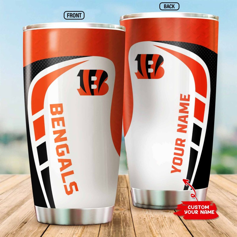Cincinnati Bengals Personalized Tumbler