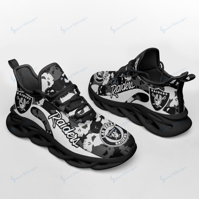 Las Vegas Raiders Sneakers Detailed View