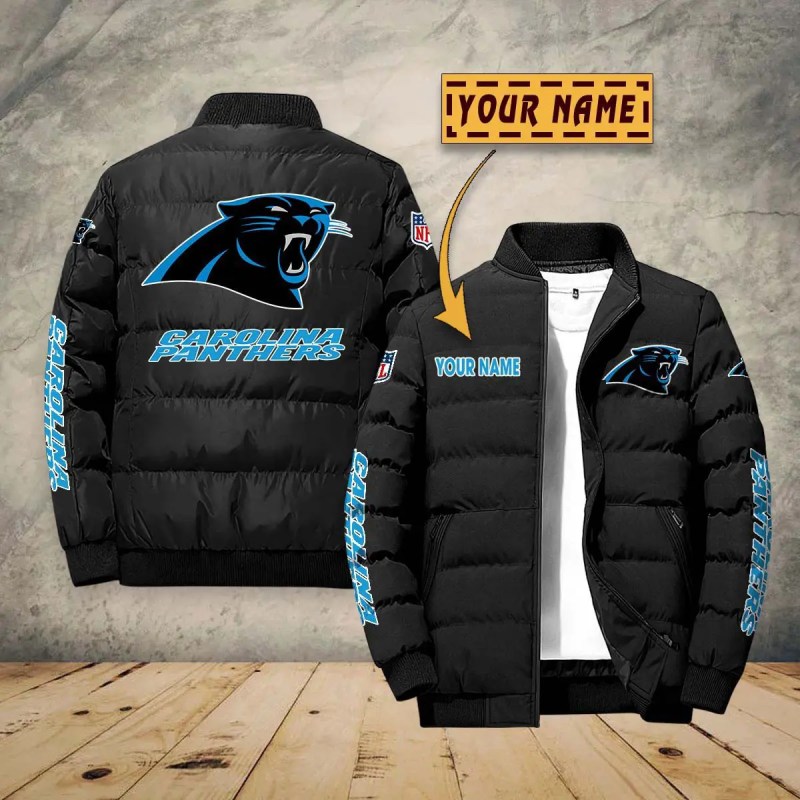 Carolina Panthers Puffer Jacket 1