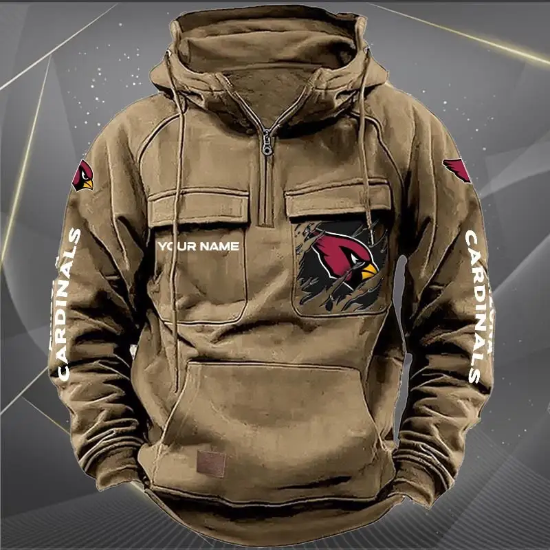 Arizona Cardinals Zip Hoodie - details
