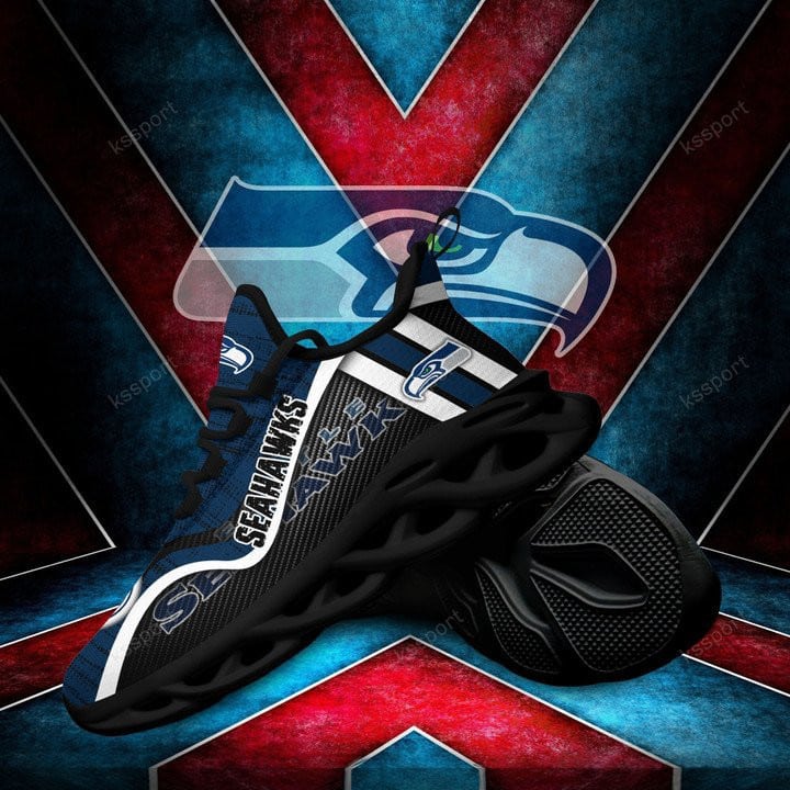 Seattle Seahawks Yezy Running Sneakers