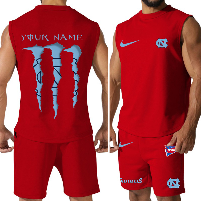 North Carolina Tar Heels Jersey Tank Top and Shorts 1