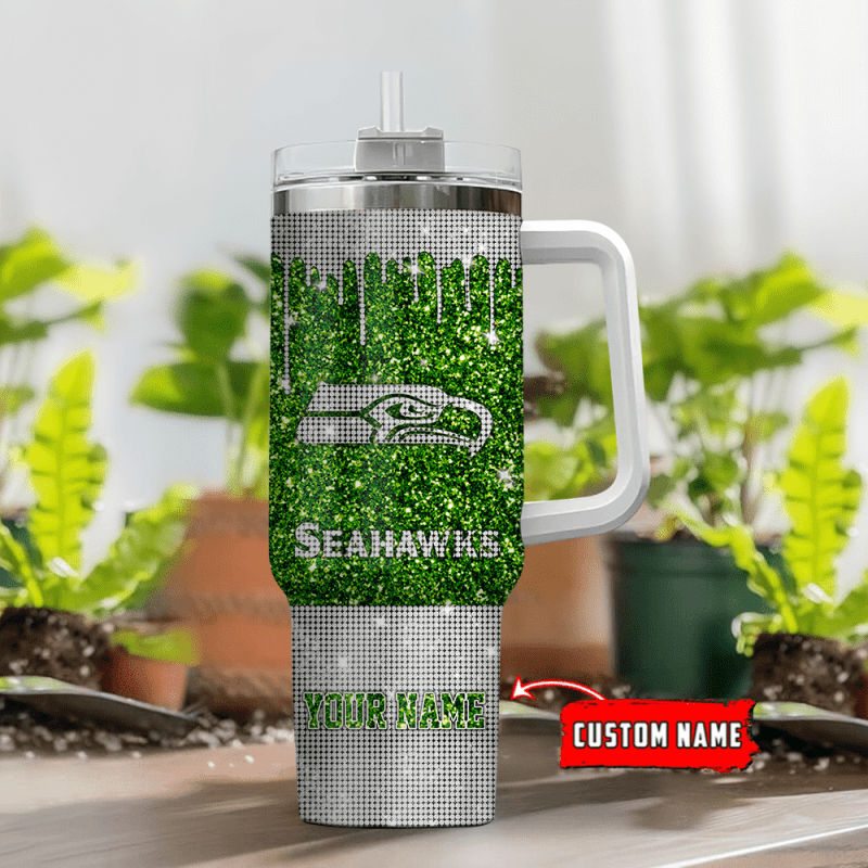 Seattle Seahawks 40oz Tumbler - Limited Edition