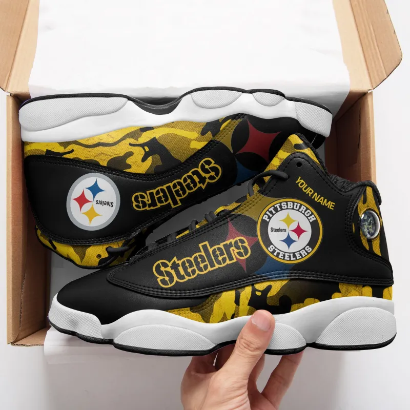 Pittsburgh Steelers Personalized Air JD13 Sneakers