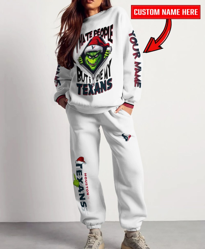 Houston Texans Combo Sweatshirt and Sweatpants