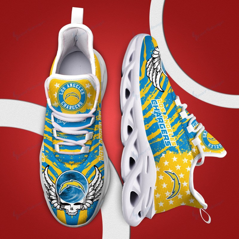 Los Angeles Chargers Yezy Running Sneakers
