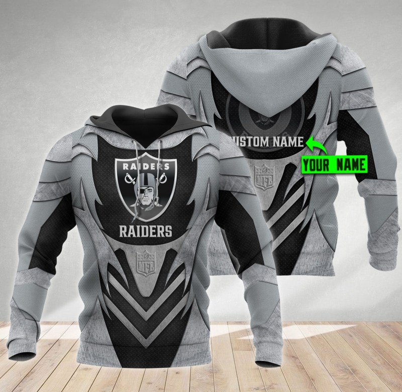 Las Vegas Raiders Personalized All Over Printed Sweater