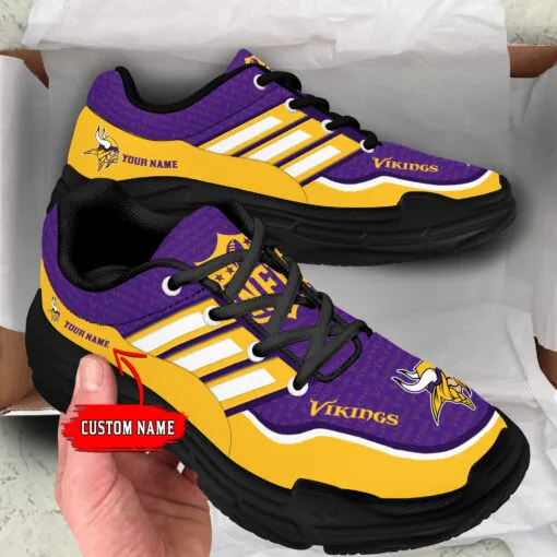 Minnesota Vikings Personalized Chunky Sneakers 11 6 Minnesota Vikings Personalized Chunky Sneakers 3