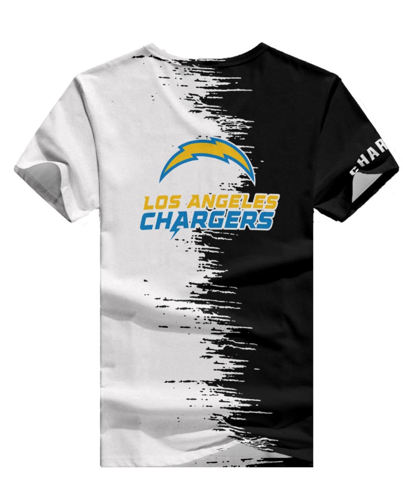Los Angeles Chargers Summer V-Neck Women T-Shirt