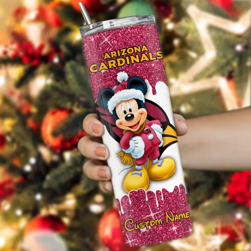Personalized Glitter Tumbler