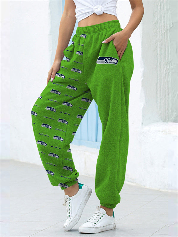 Seattle Seahawks 3D Printed Pocket Sweatpants
