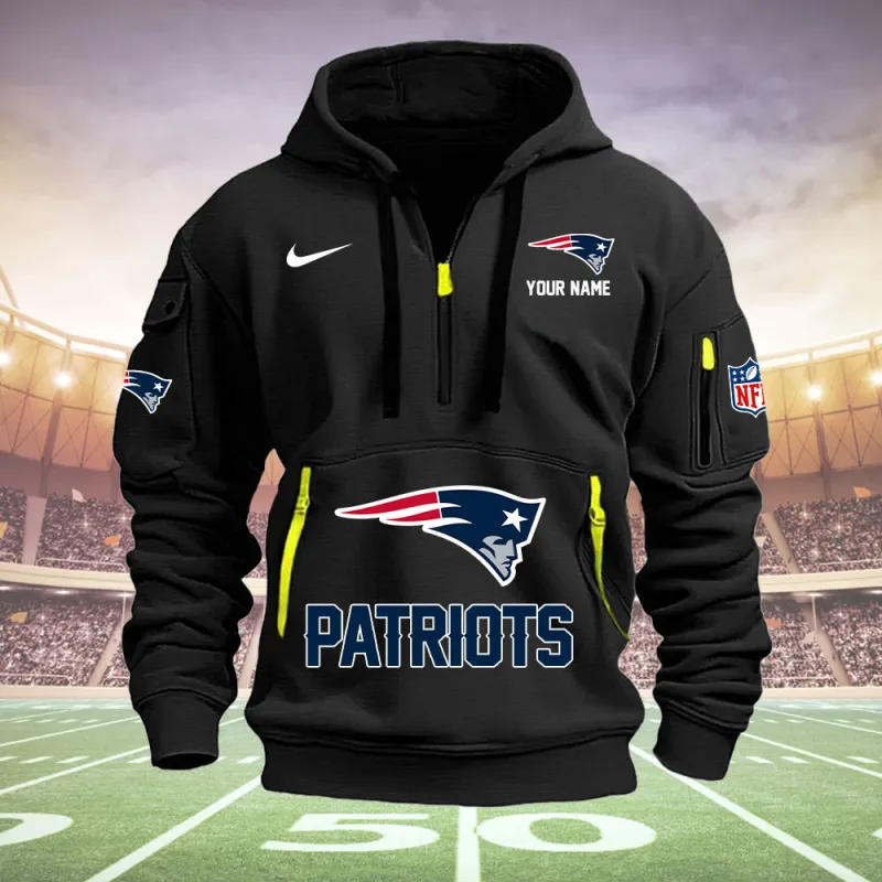New England Patriots Hoodie Front View