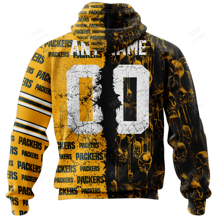 Green Bay Packers All Over Printed Sweater 2