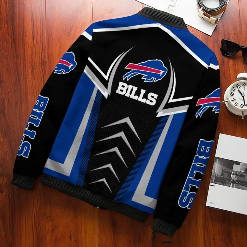 Buffalo Bills Bomber Jacket Details