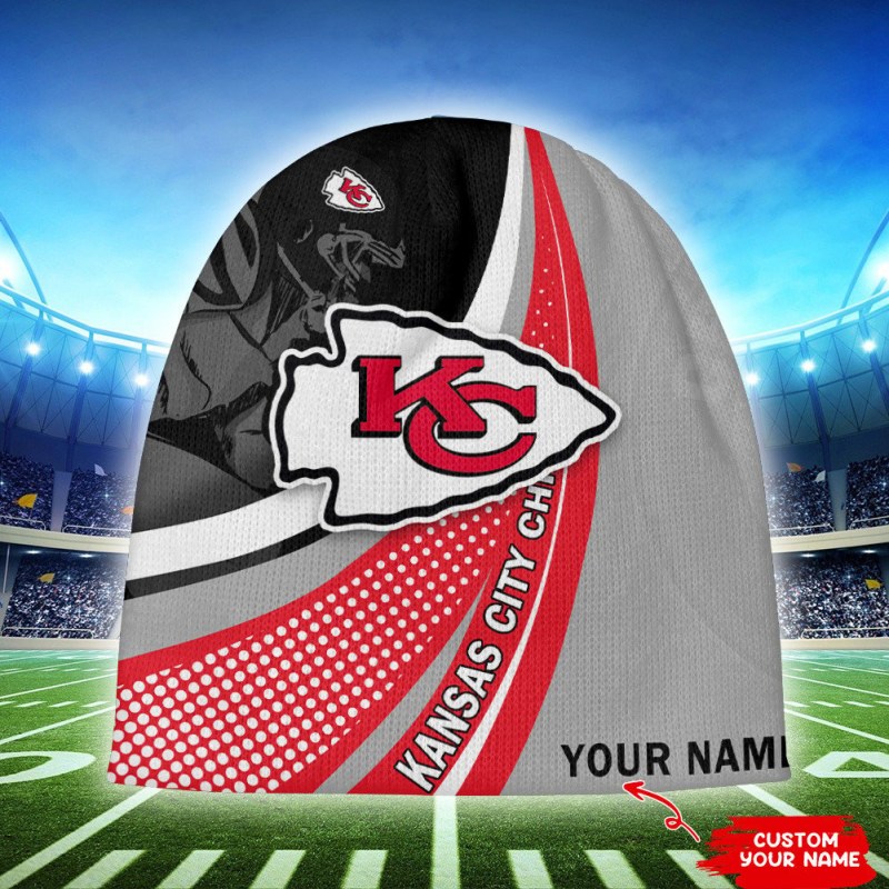 Kansas City Chiefs Personalized Wool Beanie