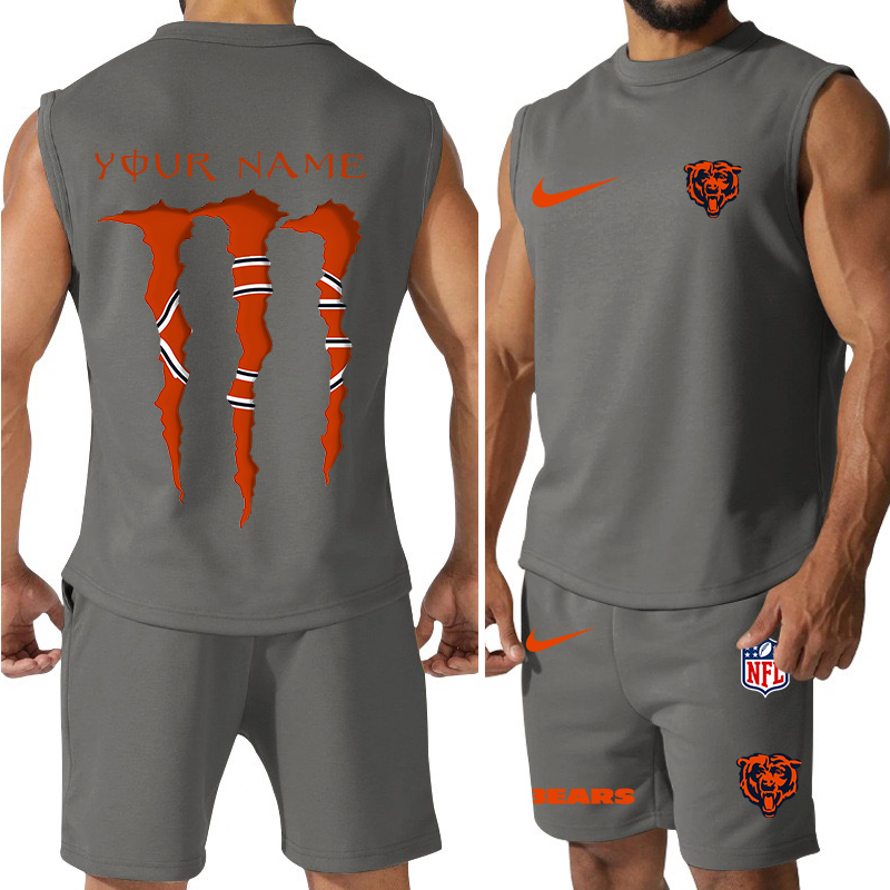 Chicago Bears Jersey Tank Top and Shorts