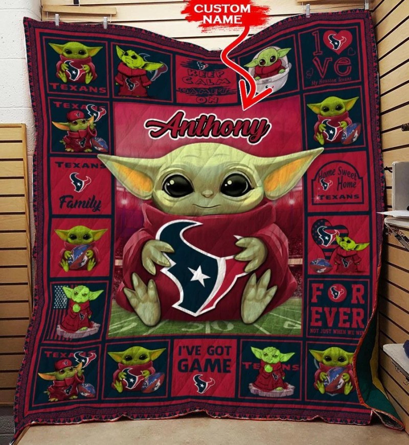 Cozy Houston Texans Quilt