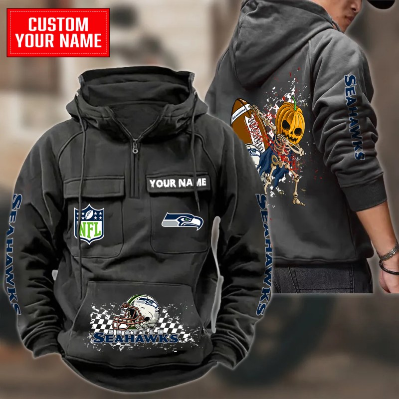 Seattle Seahawks Hoodie Black