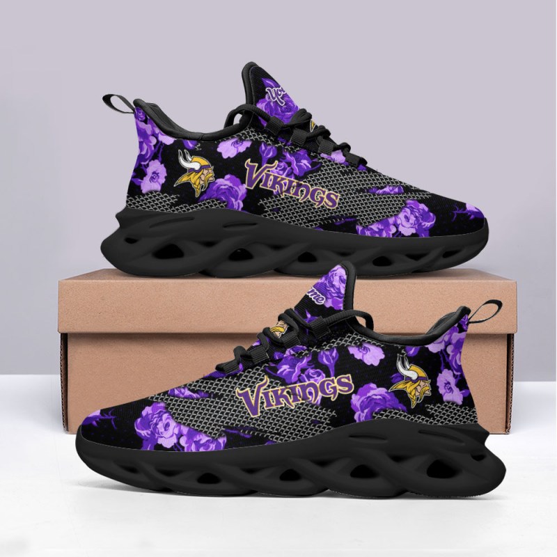 Minnesota Vikings Personalized Yezy Running Sneakers