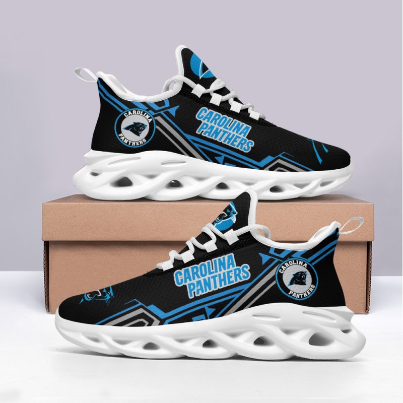 Carolina Panthers Yezy Running Sneakers