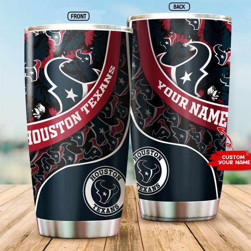 Houston Texans Personalized Tumbler