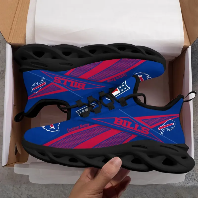 Buffalo Bills Yezy Sneakers - Front View