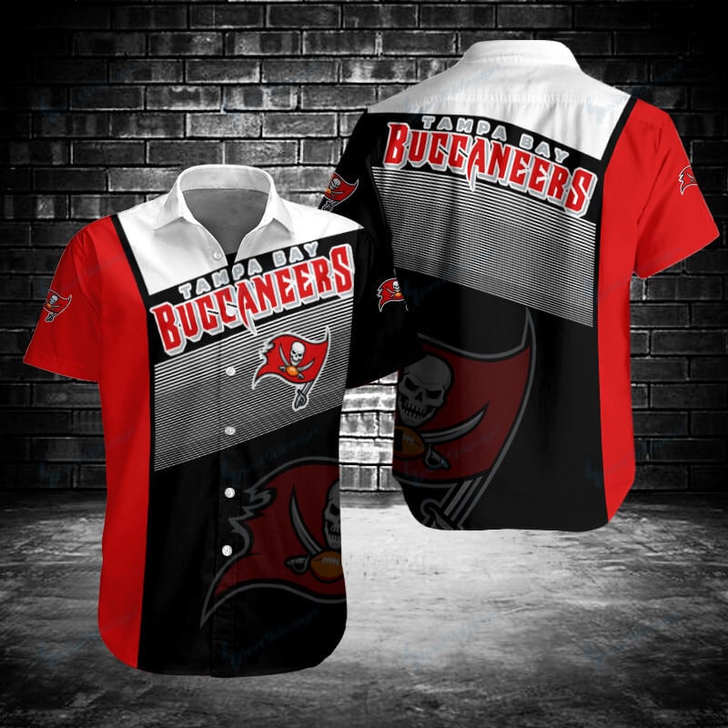 Tampa Bay Buccaneers Button Shirt BB216 Sizing Chart