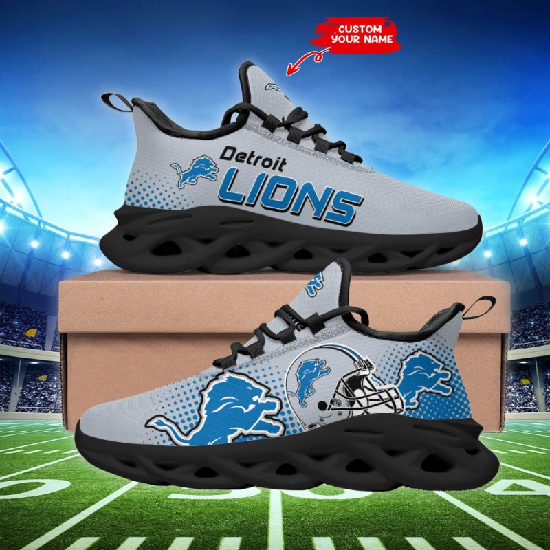 Personalized Sneakers for Detroit Lions Fans